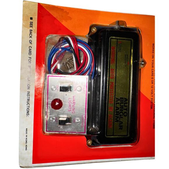 Vintage Safer-EMCO Auto Burglar Alarm NOS | 1970s Car Accessory - Picture 10 of 10